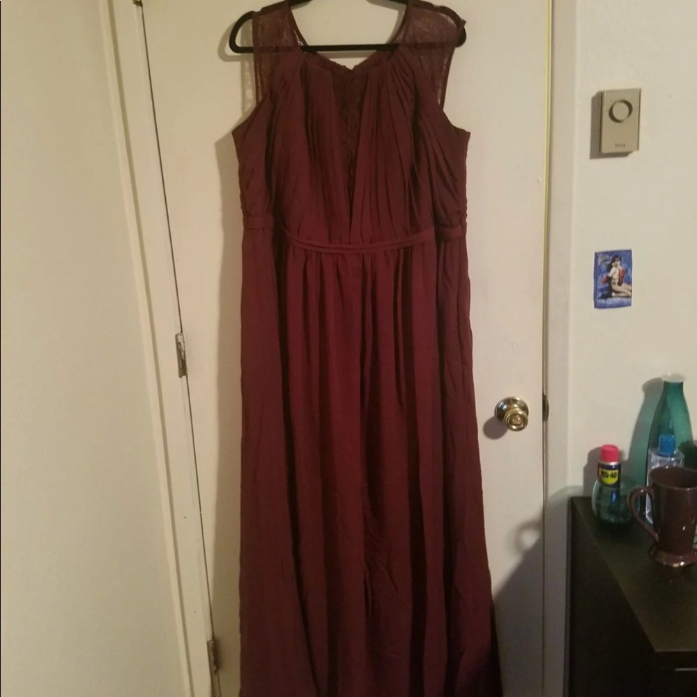 David’s Bridal formal gown